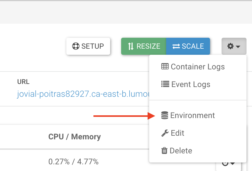 container-service-environment-menu.png